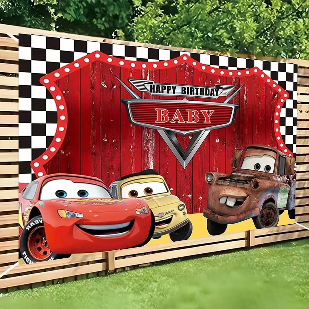 Lighting Mcqueen Decor - Decorações de Festa Carros do Cinema,
