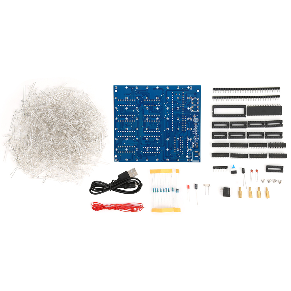 Home Decor Lighting Manufacturer - Kit de Luz LED 3D Quadrada