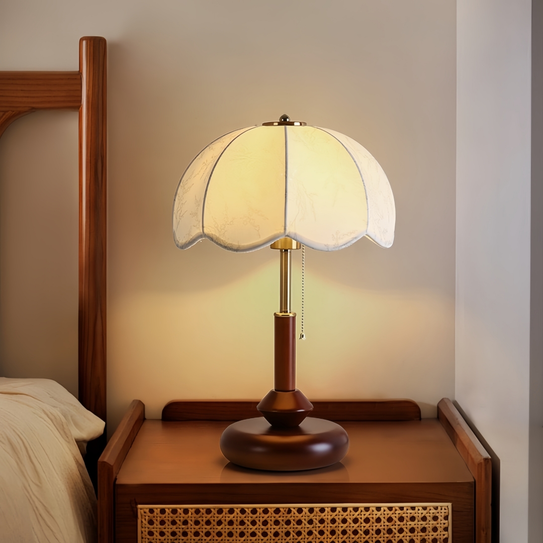 Lighting Decor For Room - Luminária de Mesa Vintage com Cúpula
