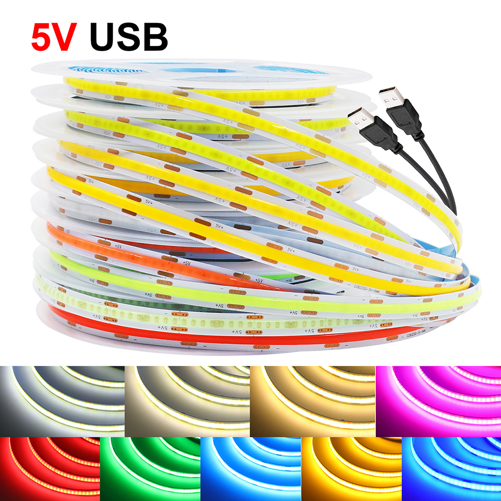 Decor Lighting Hours - Fita de LED COB DC 5V