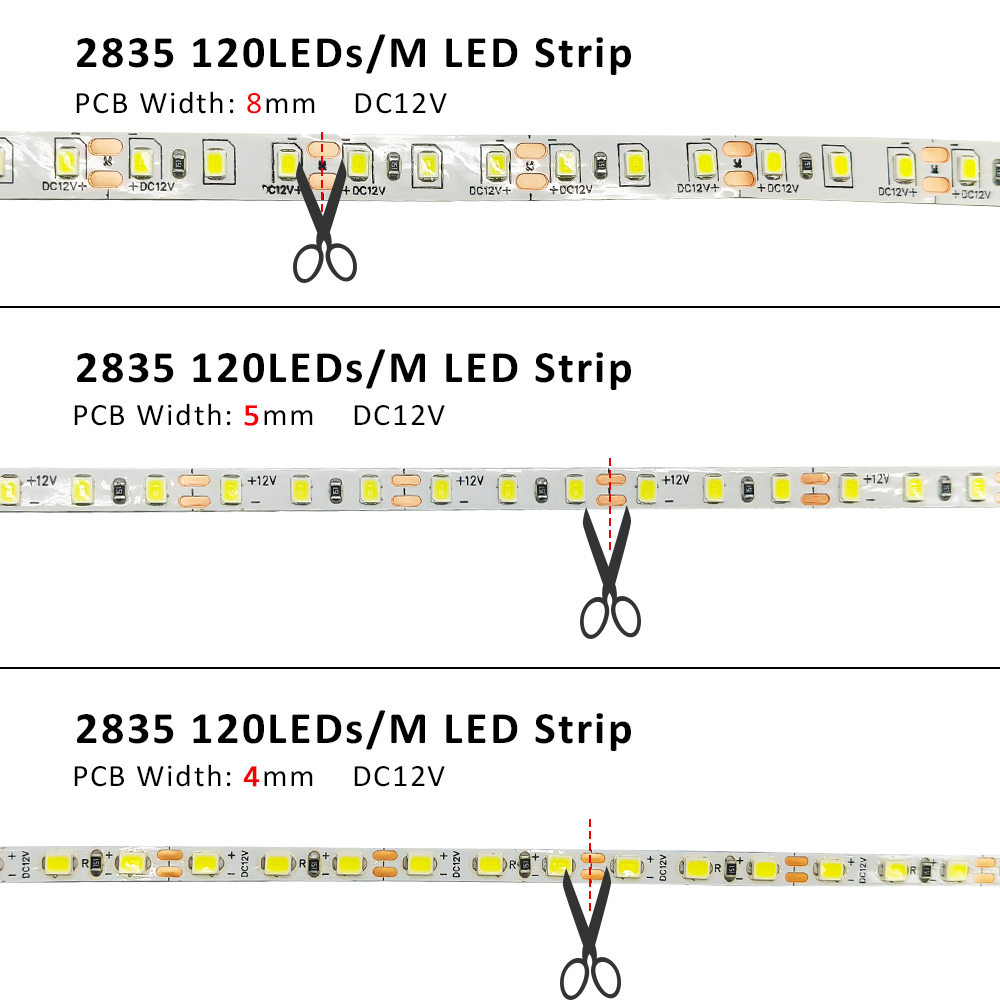 Fita de LED 12V 5m SMD 2835 5m - Decor Lighting Hours avaliação e preço