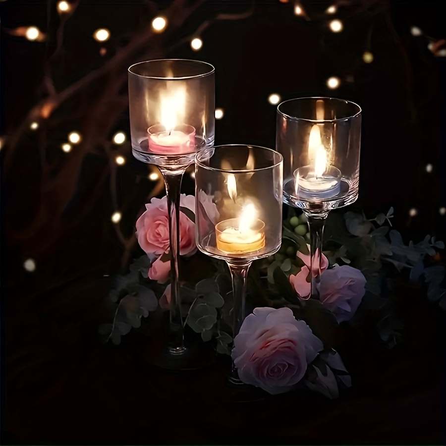 3 pçs conjunto de castiçal de  - Candle Holder Set avaliação e preço