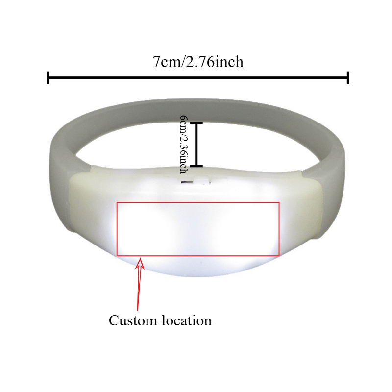 Pulseiras iluminadas ativadas  - Decor Lighting Hours avaliação e preço