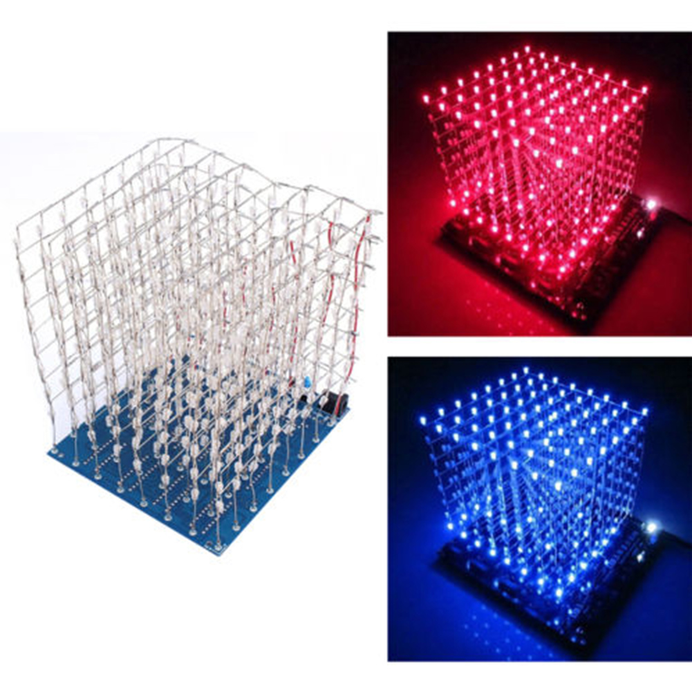 Kit de Luz LED 3D Quadrada 8x8 - Home Decor Lighting Manufacturer avaliação e preço