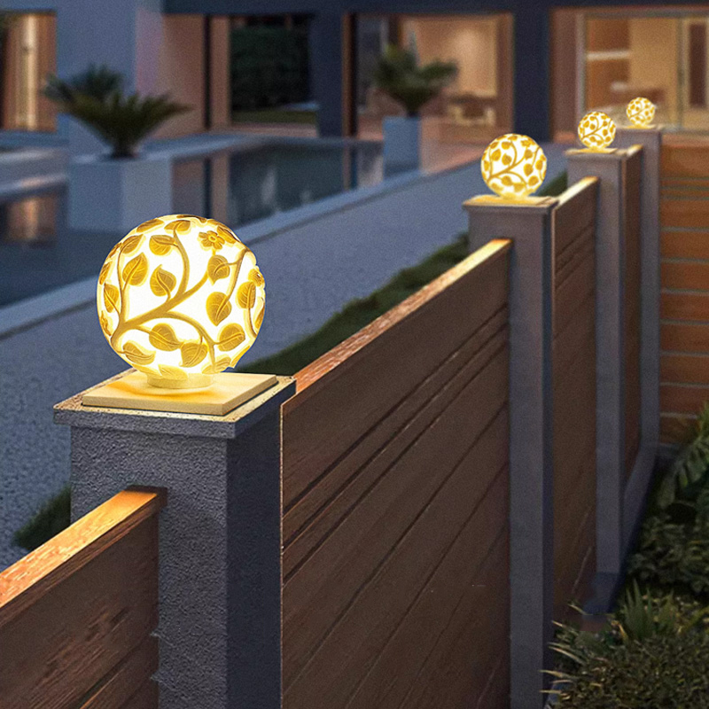 Luzes de coluna para exterior, - Lighting Decoration Outdoor avaliação e preço