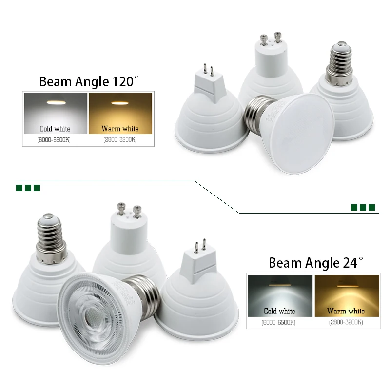 10 Lâmpadas LED E27/E14 MR16 G - Decor Lighting Hours avaliação e preço