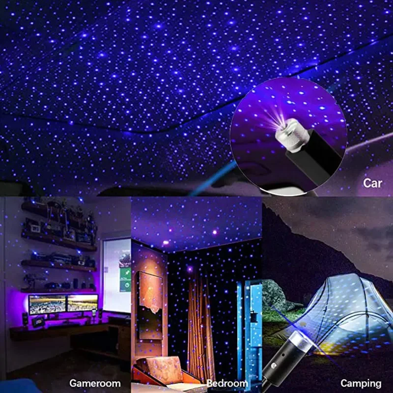 Mini carro led estrela luz not - Star Projector Night avaliação e preço