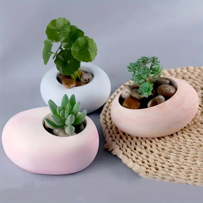 Molde de silicone de resina de - Candle Holder Set avaliação e preço