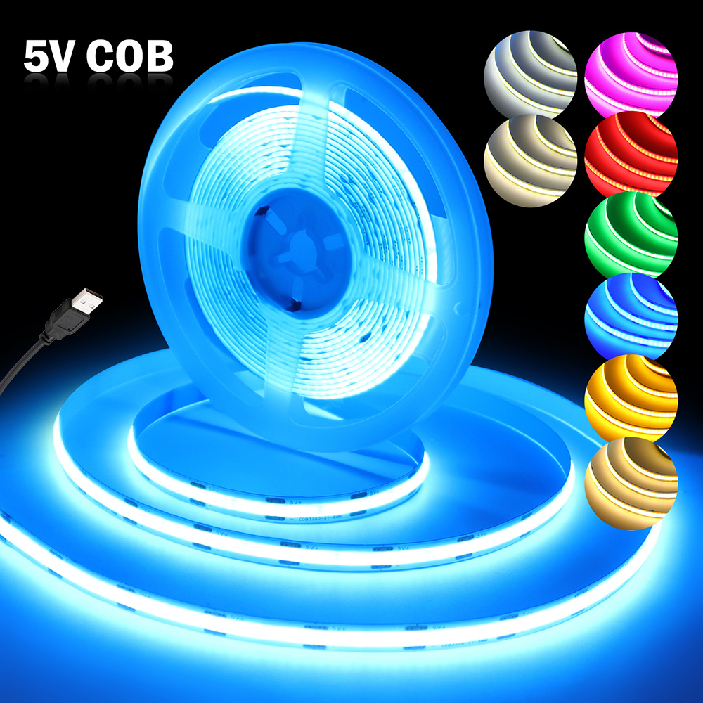 Fita de LED COB DC 5V 320 LEDs - Decor Lighting Hours avaliação e preço