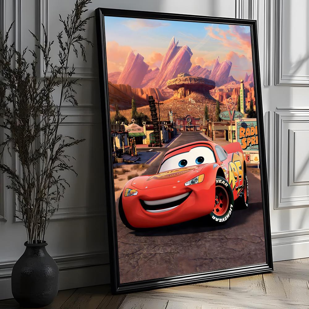 Pôster Disney Cars Lightning M - Lighting Mcqueen Decor avaliação e preço