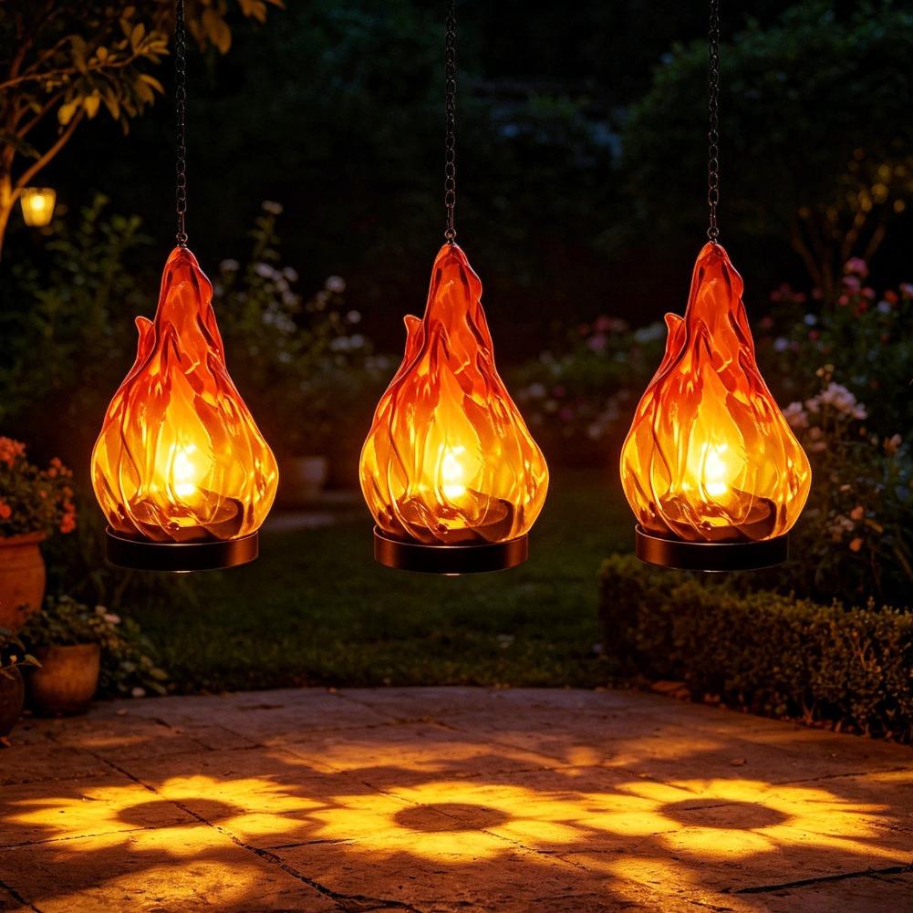 Lanterna Solar Suspensa com Ef - Lighting Decoration Outdoor avaliação e preço