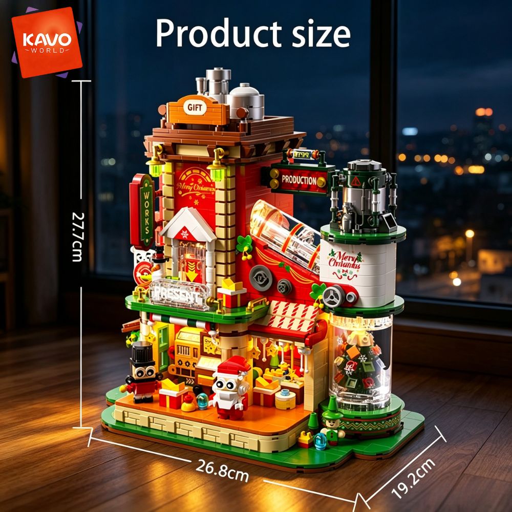 KAVOWORLD 2775PCS Brinquedo de - Santa'S Elves Holiday Lighting & Decor Llc avaliação e preço