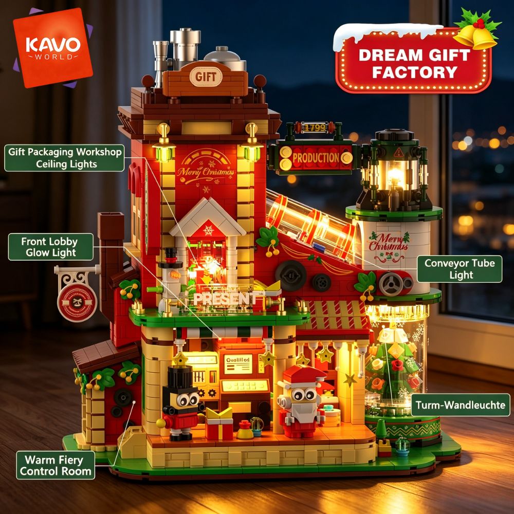 KAVOWORLD 2775PCS Brinquedo de - Santa'S Elves Holiday Lighting & Decor Llc avaliação e preço