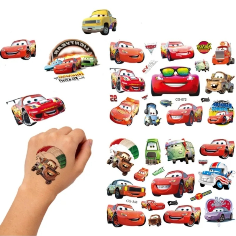 Tatuagens Temporárias para Cri - Lighting Mcqueen Decor avaliação e preço