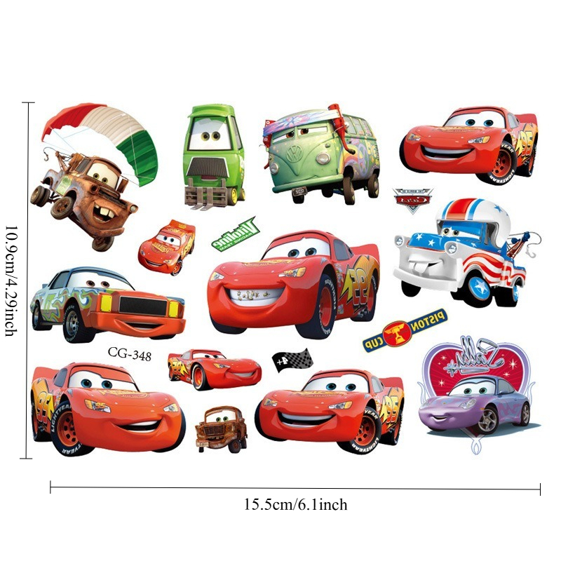Tatuagens Temporárias para Cri - Lighting Mcqueen Decor avaliação e preço