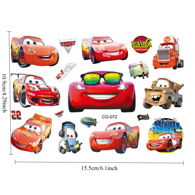 Tatuagens Temporárias para Cri - Lighting Mcqueen Decor avaliação e preço